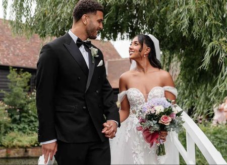 Sanam Harrinanan & Kai Fagan from Love Island UK Officially Wed sanam harrinanan and kai fagan